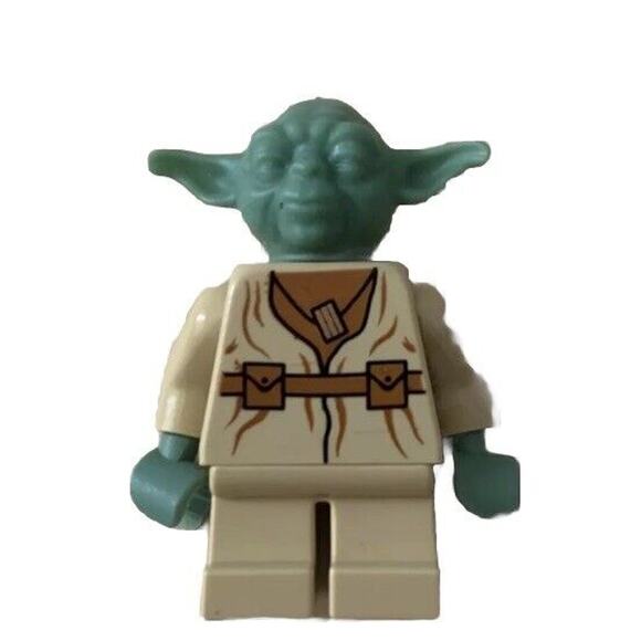 LEGO Yoda Minifigure - Star Wars Dagobah 4502 7260 7102 - Picture 8 of 8